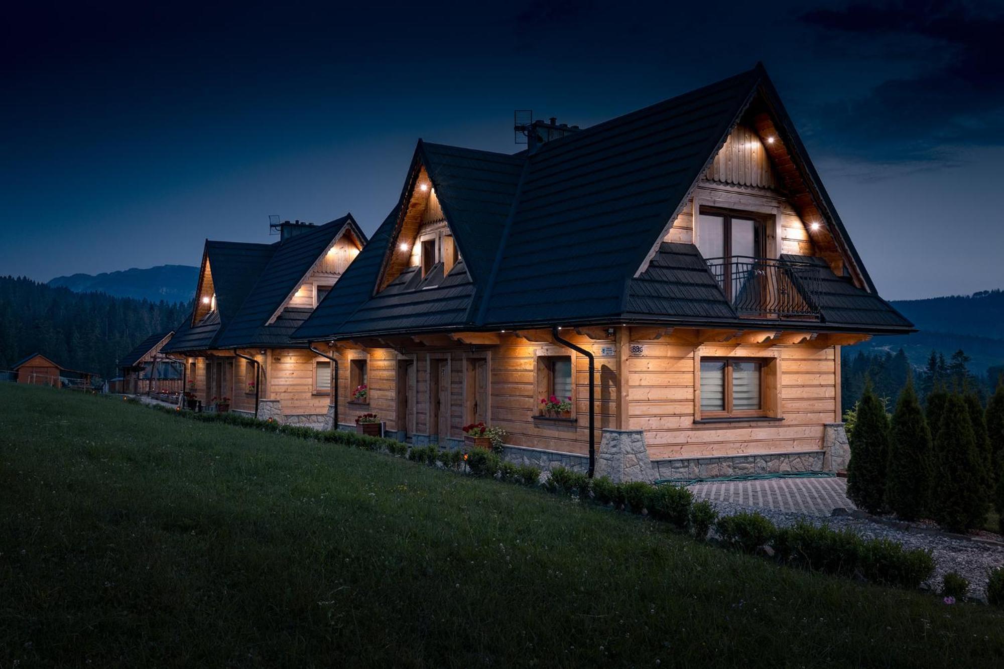 Witowianskie Domki Z Kominkiem, Jacuzzi I Sauna Dzianisz Exterior photo