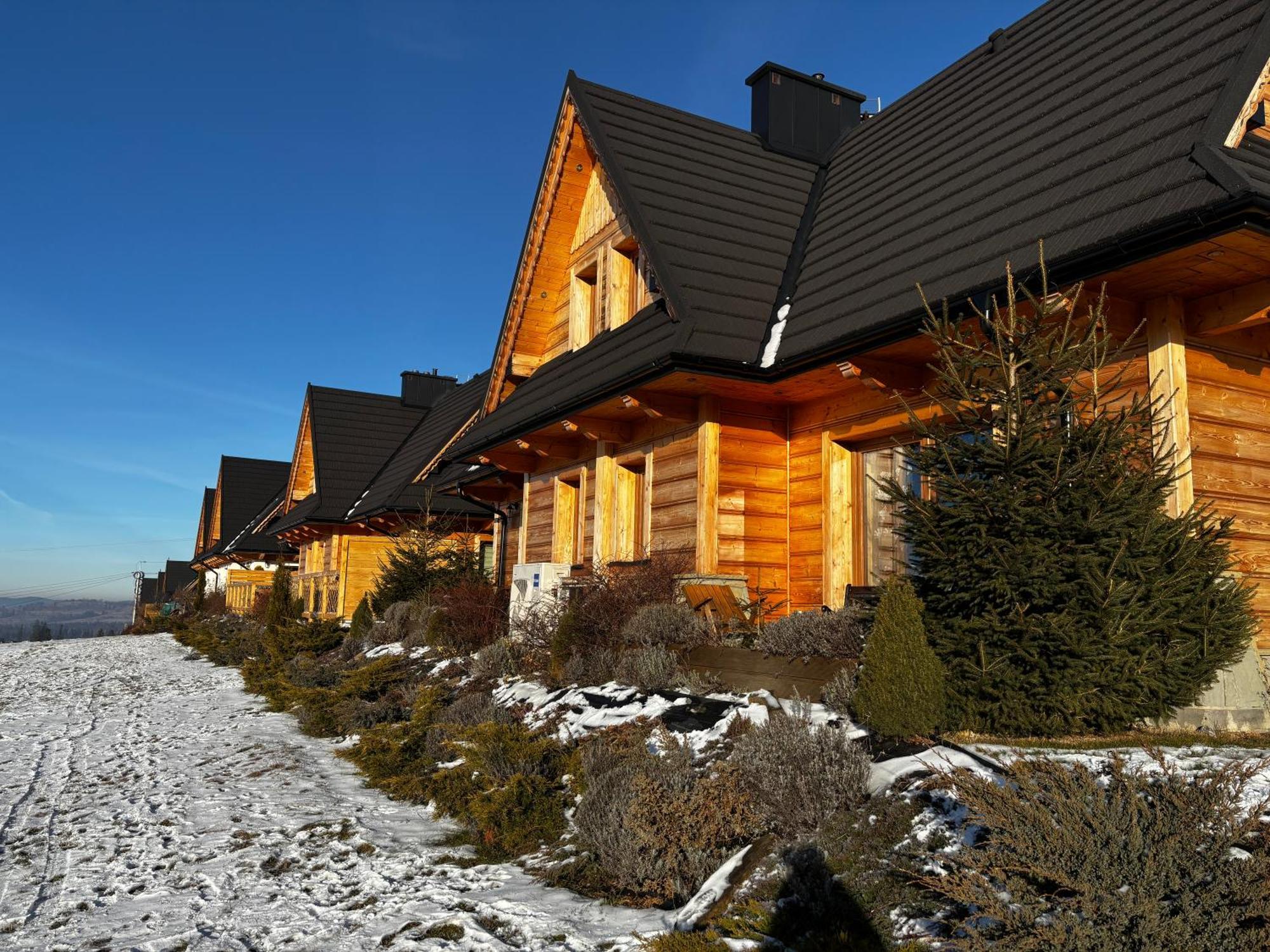 Witowianskie Domki Z Kominkiem, Jacuzzi I Sauna Dzianisz Exterior photo