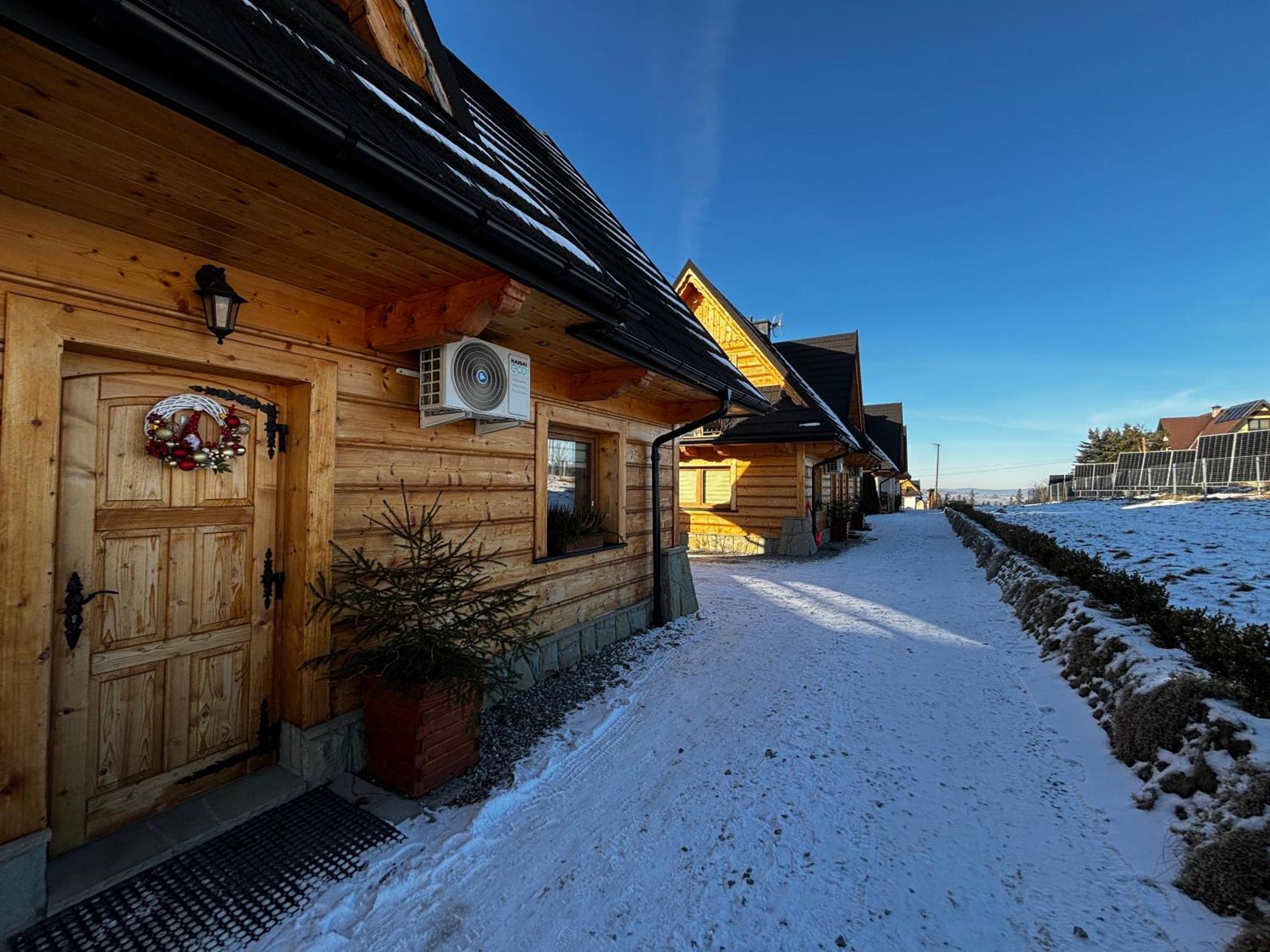 Witowianskie Domki Z Kominkiem, Jacuzzi I Sauna Dzianisz Exterior photo