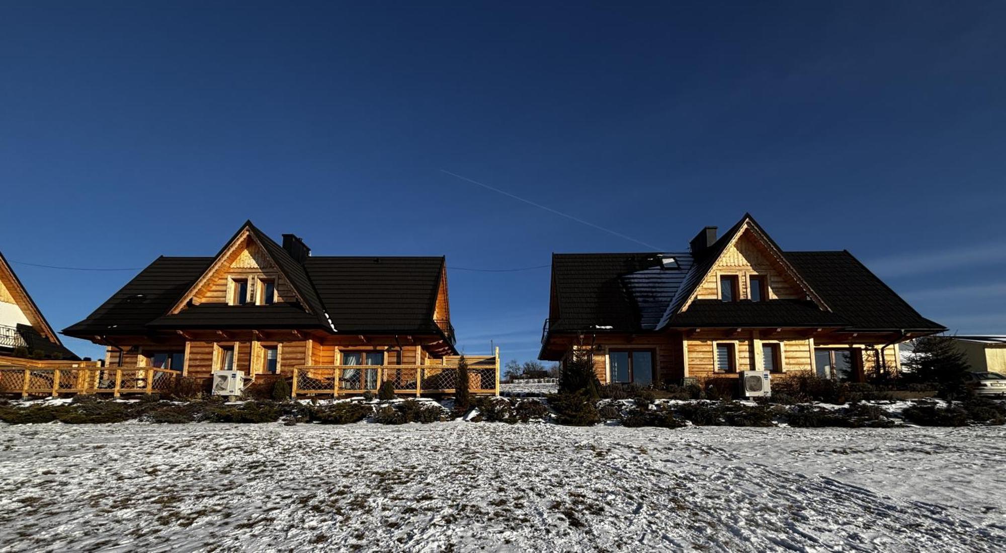 Witowianskie Domki Z Kominkiem, Jacuzzi I Sauna Dzianisz Exterior photo