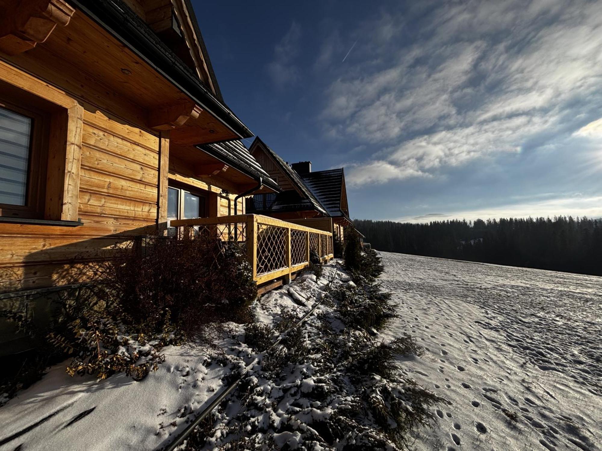 Witowianskie Domki Z Kominkiem, Jacuzzi I Sauna Dzianisz Exterior photo