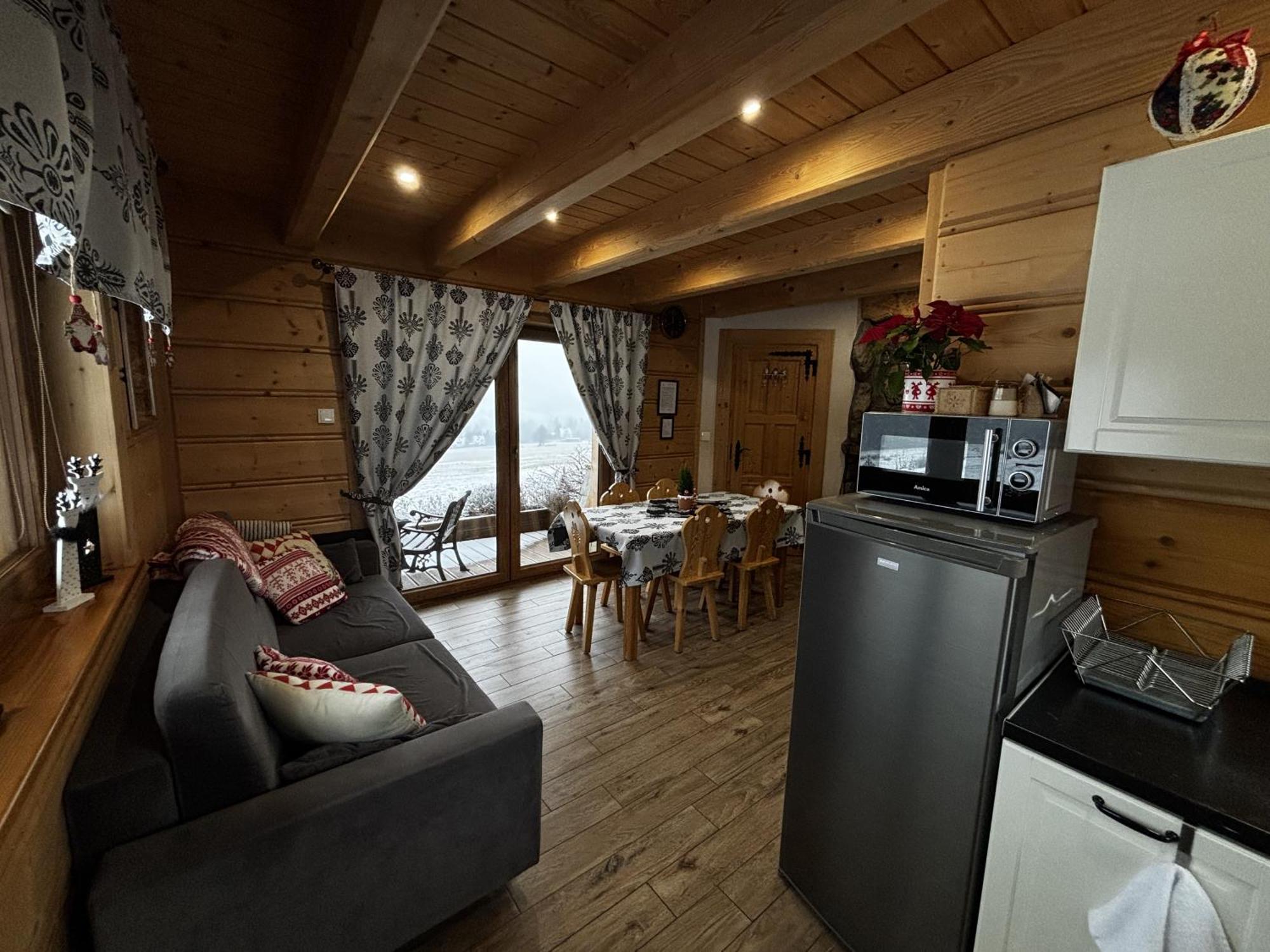 Witowianskie Domki Z Kominkiem, Jacuzzi I Sauna Dzianisz Exterior photo